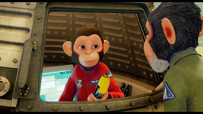 انیمیشن میمون های فضایی ۲