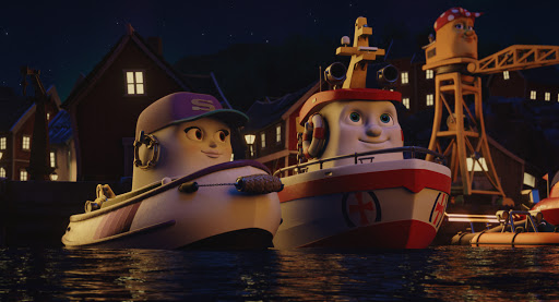 انیمیشن تندر قایق نجات