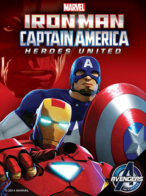 انیمیشن مرد آهنی و کاپیتان آمریکا؛ قهرمانان متحد