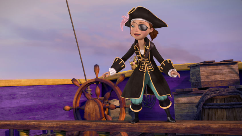 انیمیشن پرنسس قوها: دزد دریایی